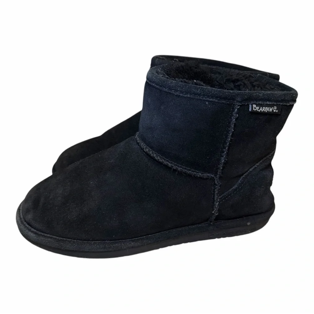 BearPaw Black Winter Boots‎